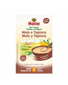 Holle Bio Papa Milho e Tapioca 4M 250gr