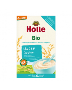 Holle Bio Papa de Flocos de Aveia 4M 250gr