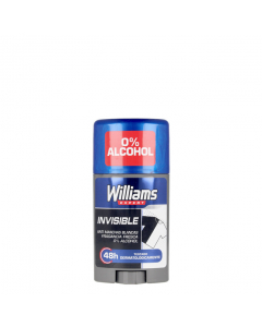 Williams Invisible 48H Desodorizante Antimanchas Stick 75ml