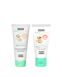 Isdin Baby Naturals Nutraisdin Pack Pomada Reparadora + Regeneradora 2x50ml