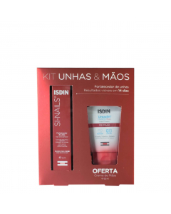 ISDIN Kit Unhas e Mãos Si-Nails Oferta Creme de Mãos