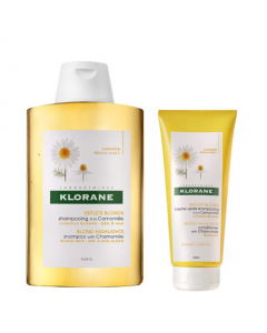 Klorane Camomila Pack Shampoo + Bálsamo 400+50ml