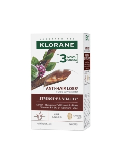 Klorane KeratinCaps Pack 3 Meses Cápsulas Fortificante 3x30un.