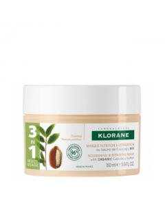 Klorane Capilar Manteiga de Cupuaçu Máscara Nutritiva 150ml