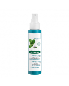 Klorane Capilar Menta Aquática Spray Protetor Antipoluição 100ml