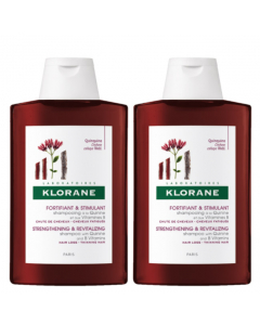 Klorane Quinina Shampoo Anti-Queda 2x400ml