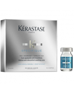 Kérastase Specifique Cure Apaisant Ampolas Couro Cabeludo Sensível 12x6ml