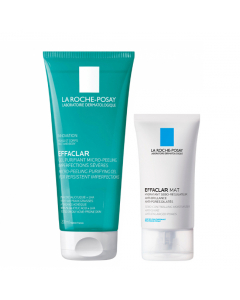 La Roche Posay Pack Effaclar Mat Oferta Gel Purificante + Esponja Konjac