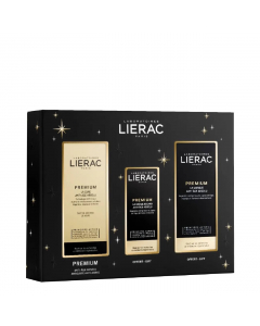 Lierac Premium Coffret Anti-Idade Concentrado + Creme Olhos + Máscara