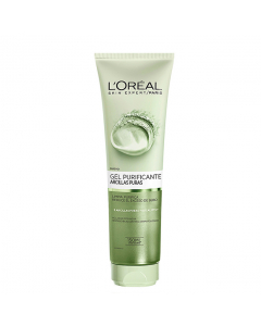 L'Oréal Gel de Limpeza Purificante de Argila Pura Verde 150ml