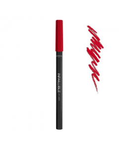 L'Oréal Infaillible Lip Liner Lápis Delineador de Lábios Cor 105 Red Fiction