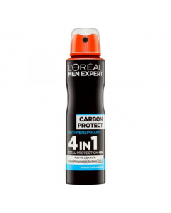 L'Oréal Men Expert Carbon Protect Intense Ice Deo Spray Antitranspirante 48h 150ml
