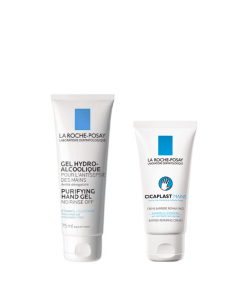 La Roche Posay Cicaplast Kit Creme de Mãos + Gel Hidroalcoólico