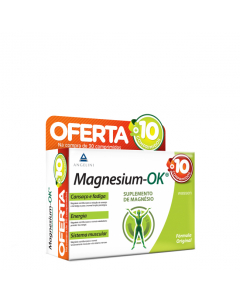 Magnesium-OK Suplemento Alimentar Comprimidos 40un.
