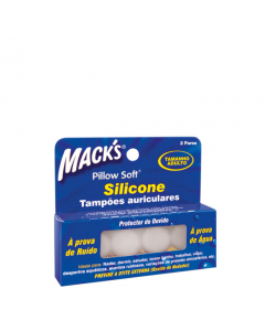 Mack'S Tampão Auricular Silicone 4un.