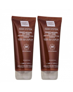 Martiderm Hair System 3GF Pack Shampoo Antiqueda Anti-Idade