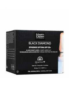 Martiderm Black Diamond Epigence Optima SPF50+ Ampolas Anti-Idade 30un.