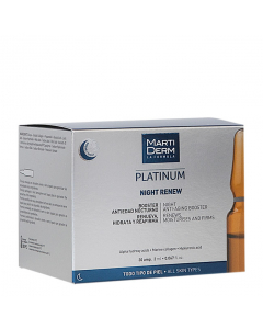 Martiderm Platinum Night Renew Ampolas Anti-Idade Noite 30x2ml