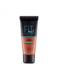 Maybelline Fit Me Matte + Poreless Base Matificante Cor 360 Mocha 30ml