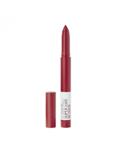 Maybelline Superstay Ink Lip Crayon Batom Mate Cor 45 Hustle In Heels