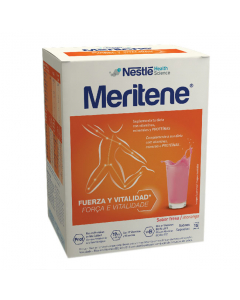 Meritene Morango Suplemento Bebida Solúvel em Pó 15un.