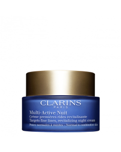 Clarins Multi-Active Creme de Noite Antirrugas Pele Normal a Mista 50ml