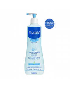 Mustela Physiobebé Água de Limpeza Sem Enxaguar Preço Especial 500ml