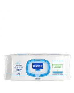Mustela Bebé Toalhitas Dermo Suavizantes com Perfume 70un
