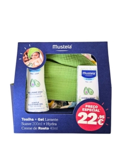 Mustela Pack Gel Lavante + Creme Hydra Rosto + Oferta Toalha