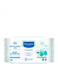 Mustela BIO Toalhetes de Limpeza 60un.