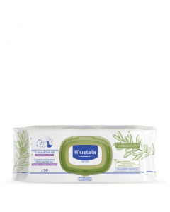 Mustela Bebé Toalhitas de Limpeza Hidratantes 50un.