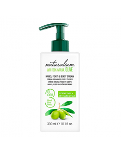 Naturalium Oliva 100% Creme de Corpo, Mãos e Pés 300ml