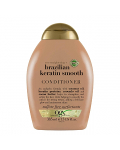 OGX Brazilian Keratin Smooth Condicionador Queratina Brasileira 385ml