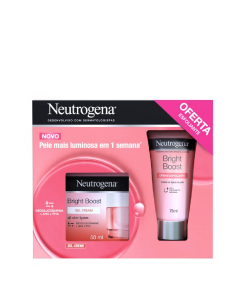 Neutrogena Coffret Bright Boost Gel-Creme + Esfoliante