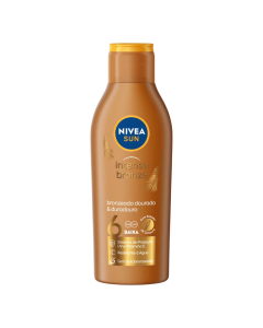 Nivea Sun Intense Bronze Loção Solar Bronzeado Dourado e Duradouro FPS6 200ml
