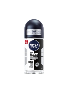 Nivea Men Black & White Invisible Original Desodorizante Roll-On Antimanchas 50ml