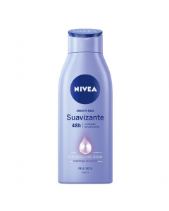 Nivea Smooth Body Milk Leite Hidratante Tripla Ação 400ml