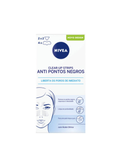 Nivea Clear-Up Strips Bandas Adesivas Anti Pontos Negros 6un.