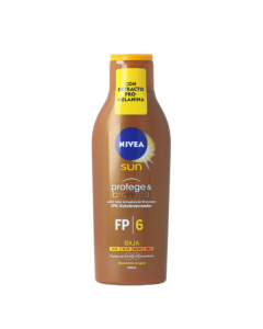 Nivea Sun Protege e Bronzeia Leite SPF6 200ml