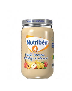 Nutribén Boião Maçã Banana Pêssego Abacaxi 235g