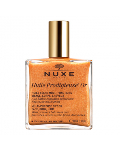 Nuxe Huile Prodigieuse OR Óleo Seco para Rosto, Corpo e Cabelo 100ml