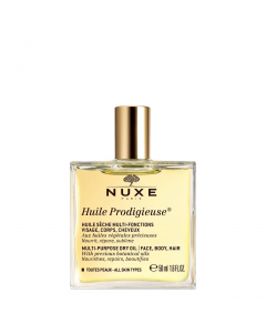 Nuxe Huile Prodigieuse Óleo Seco para Rosto, Corpo e Cabelo 50ml