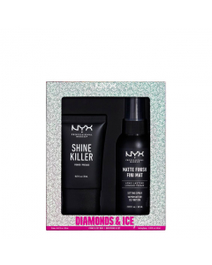 Nyx Diamonds & Ice Duo Primer + Spray Fixador