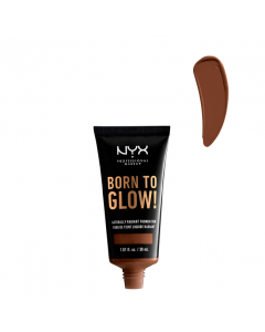 NYX Born To Glow Naturally Radiant Foundation Base Cor Deep Rich 30ml