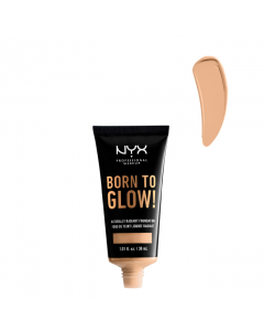 NYX Born To Glow Naturally Radiant Foundation Base Cor Warm Vanilla 30ml