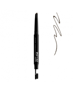 NYX Fill &amp; Fluff Eyebrow Pomade Pencil Lápis de Sobrancelhas- Ash Brown