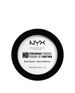 NYX HD Finishing Powder Pó Mineral Compacto Translúcido 8gr