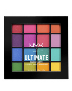 NYX Ultimate Shadow Paleta de Sombras Tons Brights