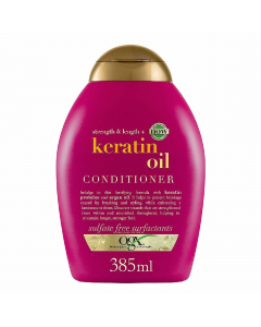 OGX Strength and Length Keratin Oil Condicionador Anti-Quebra 385ml