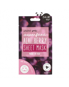Oh K! Açai Berry Sheet Mask Máscara Protetora 23gr
